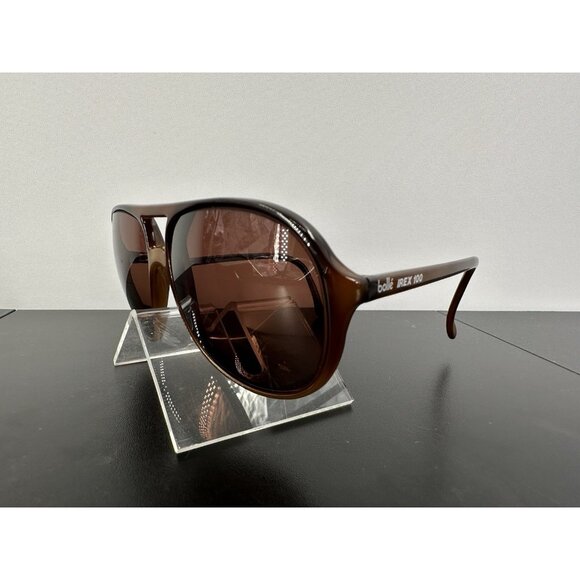 Vintage Bolle Irex 100 Pilot Brown Frames Mande In France